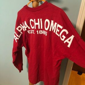 Aloha chi omega spirit Jersey long sleeve